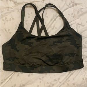 Camo lululemon sports bra